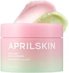 APRILSKIN Pink Aloe Facial Polish Cleanser | Gentle Exfoliation with Mungbean & Soybean Scrub | Removes Waterproof Makeup & Sunscreen | Non-Comedogenic Cleanser for All Skin Types | Korean Skincare