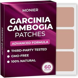 Garcinia Cambogia Patches (Pack of 60) - 100% Natural Patch for Women