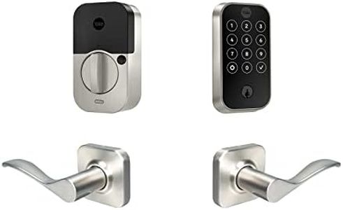Yale Assure Lock 2 Touchscreen with Wi-Fi and Norwood Lever in Satin Nickel