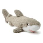 Zappi Co Ultra Soft Shark Plush Toy (29cm Length) - 100% Recycled, Eco-Friendly, Newborn Gift, Realistic Lifelike