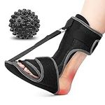 Tinzum Plantar Fasciitis Night Splint with Massage Ball for Plantar Fasciitis Relief | Planter Facetious Support for Achilles Tendonitis | Foot Brace for Ankle Arch Heel Pain | One Size for Men Women