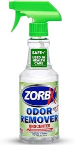 ZORBX Unscented Odor Eliminator for Strong Odor - Used in Hospitals & Healthcare Facilities | Advanced Trusted Formula, Fast-Acting Odor Remover Spray for Dog, Cat, House & Carpet (16 Oz.)