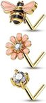 CM Crareesi Mania 3PCS Cute Bee Flo