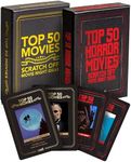 Movie Fan Bundle, Top 50 Movies + Top 50 Horror Movies Sctatch Off Decks. Complete The Challenge and Take Movie Nights to The Next Level!