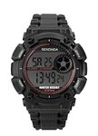 SEKONDA Mens Digital Watch with Plastic Strap 1676E.05