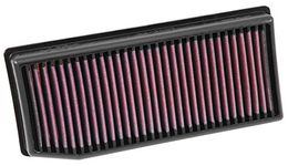 K&N Engine Air Filter: High Performance, Premium, Washable, Panel Filter: 2012-2019 (Dokker, Duster, Lodgy, Logan, Sandero, Vesta, Captur, Clio IV, SAMSUNG QM3), 33-3007