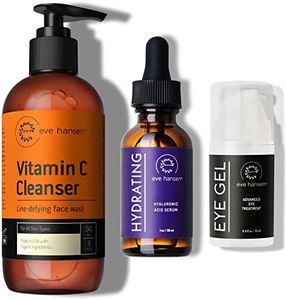 Eve Hansen Anti-Aging Eye Gel - Hyaulronic Acid - Vitamin C Face Cleanser