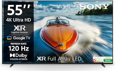 Sony Bravia 139 cm (55 inches) XR Series 4K Ultra HD Smart Full Array LED Google TV XR-55X90L (Black)
