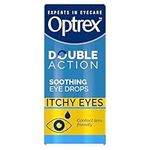 Optrex Double Action Eye Drops For Itchy & Watery Eyes Soothing & Lubricating Drops for Long Lasting Relief Preservative Free Contact-Lens Friendly 10ml