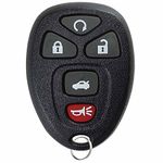 KeylessOption Keyless Entry Remote Control Car Key Fob Replacement 15912860