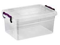 Best House 2 PCS Plastic Storage Box with Lids, Storage Containers Use for Home, office, Kitchen, Toys and Goods (5 Litres)