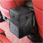 Ryhpez Car Trash Can with Lid - Lea