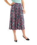 Fashion Friendly Multi Floral Skirt Medium (14-16)