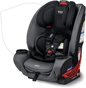 Britax One4Life Convertible Car Seat, 10 Years of Use from 5 to 120 Pounds, Converts from Rear-Facing Infant Car Seat to Forward-Facing Booster Seat, Machine-Washable Fabric, Onyx Stone