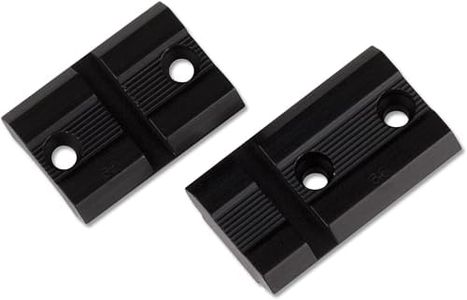 Weaver 48468 Top Mount Aluminum Scope Base Pair, Winchester 70- Matte Black