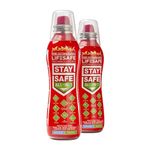 StaySafe All-in-1 Fire Extinguisher, Twin Pack | For Home, Kitchen, Car, Caravan, Camping | The compact extinguisher that tackles multiple types of fire