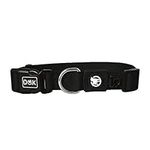 DDOXX Nylon Dog Collar - Strong and Adjustable Collars Dogs - M (Black), tree collar