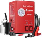 Automotive Smoke Machine with Pressure Gauge, Leak Detector Built-in air Pump Evap Leak Detector, Evap Vacuum Diagnostic Tester, Leak Diagnostic Detector Tools Kit for Pipe System