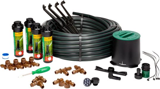 Rain Bird In-Ground Rotor Sprinkler System Kit – Click-N-Go Hose Connection