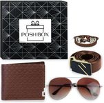 Gifts for Men | Timeless accessories including Wallet, Sunglasses, Belt and Bracelet | Birthday gifts for men, gifts for him or dad gifts