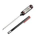 Food/Meat Thermometer for Kitchen Cooking Digital Probe Food Thermometer with Highly Sensitive Steel Probe for Food Milk Water BBQ and Turkey,Halloween Food Temperature Test,Thanksgiving Roast Chicken