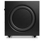 Subwoofer with Bass Reflex | Wired | Bass | Home | Entertainment | Audio | Streaming | TV Sound | Wi|Fi | Digital Class D Amplifier | 200W | SW-10 | Black