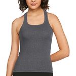 Van Heusen Women Racerback Slim Fit Tank Top - 100% Super Combed Cotton - Anti Bacterial, Colour Fresh, Moisture Wicking