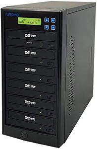 PlexCopier 24X SATA 1 to 5 CD DVD M-Disc Supported Duplicator Writer Copier Tower with Free DVD Video Copy Protection