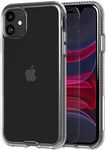 Tech21 Protective Apple iPhone 11 Ultra Thin Back Cover with BulletShield Protection - Pure Clear - Transparent