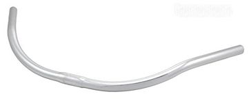 Classic 3321 Aluminium Bicycle Handlebar Chrome in Silver Beach Cruiser