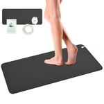 Swetfela Grounding Mat, Grounding Mat Earthing UK, Grounding Mat for Bed, Enjoy The Grounding Effect Indoors, for Better Sleep, Pain, and Stress Relief（30 * 100CM）with Rubber Non-Slip Sole