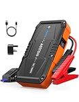 AstroAI S8 Car Battery Booster Jump Starter Power Pack, 1500A Peak 12V Portable 10000mAh Car Jump Starter Power Bank with Jump Leads for Up to 6.0L Petrol & 3.0L Diesel Engines