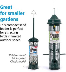 Jacobi Jayne Squirrel Buster Mini Bird Feeder – Squirrel-Proof