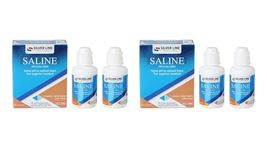 Silver Line Laboratories Pro Saline Max for Scleral Lenses, contact lenses solution with 60ml capacity - 2 Bottles Multi-Purpose lense solution (Pack of 2)