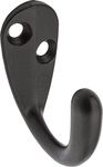 Kwikset National Hardware N330-795 V162 Clothes Hooks in Oil Rubbed Bronze, 2 Pack