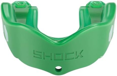 Shock Doctor Gel Max Convertible Mouth Guard, Green, Youth