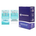 Prime Screen 10 Panel Urine Drug Test Kit - (THC, BZO, MET, PCP, MTD, AMP, BAR, COC, OPI, MDMA) - [5 Pack]