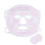 Cooling face mask & Eye Pads - Cool Gel Face Pack - Hot/Cold Therapy Sinusitis Treatment - Soothing Ice Relaxation Decongestant - Migraine | Inflammation | Puffy Eyes | Headache | Hangover | Dry Eyes