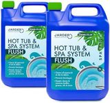 Jarder Hot Tub and Spa System Flush 10L - Cleans and Sterilises all Internal Pipework - Removes Dirt, Oil, Grease and More - 20 Treatments per 10L