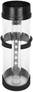 AIMALL Outdoor Rain Gauge Automatic Measuring Collector for Weather Monitoring – 10-Inch Capacity with Clear Graduations