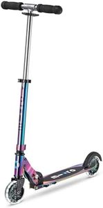Micro Sprite Neochrome Kids Scooter - 2 Wheel Folding Kick Scooter with Adjustable Height