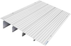 LIEKUMM 10cm Rise Threshold Ramp, 360KG Capacity Non-Slip Door Threshold Ramp, Aluminum Ramps for Mobility Scooters, Wheelchairs, Bicycles, Scooters, Driveways, Steps, Stairs, Curbs