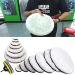 DIY Crafts Fur Felt Pad Only, Fur Felt Pad Only Wool Felt For Disc Polishing Pads to Grind Polish Glass Plastic Metal Marble Car Body Polishing Shining (Fur Felt Pad (Fur Felt Pad Only)