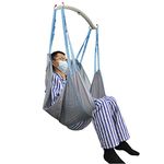 Patient Lift Sling, 507lbs Patient Aid Full Body Universal Sling with 3 Directional Grips Mesh Breathable Patient Transfer Sling for Bariatric Nursing Caregiver Elderly Disabled (M)