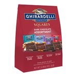 Ghirardelli Dark Assorted Sqaures XL Bag, 14.86 Ounce