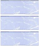 Blank Checks Paper Stock-3 Checks On A Page-100/Box (Blue Marble)