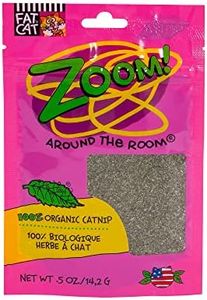 FAT CAT Organic Catnip - Hoots Zoom Around The Room Catnip - Grown & Harvested in USA