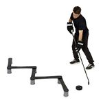 Winnwell Hockey Basic Stickhandling Aid - Stick Handling Trainer Suitable for On & Off Ice, Improve Puck Control & Coordination Passing Aide | Training Equipment Made for Kids & Adult Hockey Players