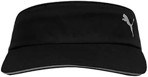 PUMA Unisex Running Visor, Black, O