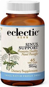 Eclectic Institute Sinus Support | 45 CT (310 mg) | Freeze Dried Fresh for Peak Plant Power